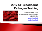 UF Bloodborne Pathogen Training