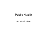 Public Health: An Introduction