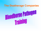 Deathridge Bloodborne Pathogens