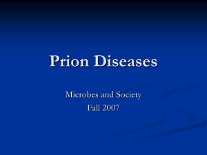 Prion Diseases - Winona State University