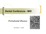 Microbiology of Periodontal Diseases