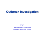 What is an outbreak