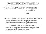 IRON DEFICIENCY ANEMIA