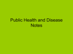 Disease/Public Health PPT