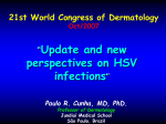 Update and New Perspectives on HSV Infections, Paulo R. Cunha