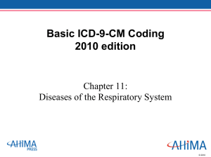 Coding and Sequencing of Respiratory Failure