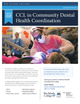 CCL in Community Dental Health Coordination NEW ONLINE