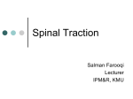 Spinal traction