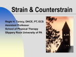 Strain & Counterstrain