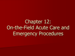 Chapters 12 - 13 - Athletic Medicine