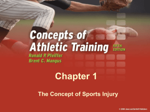 Concepts of Athletic Training