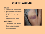CLOSED WOUNDS