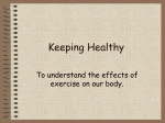 Keeping Healthy - Primary Resources