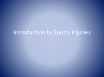 Introduction to Sports Injuries - CCVI