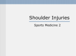Shoulder and Elbow Injuries