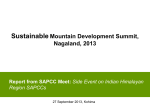 SAPCCs - Sustainable Development Forum Nagaland (SDFN)