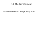 14. The Environment