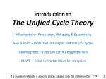 The Unified Cycle Theory