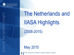 IIASA International Institute for Applied Systems Analysis