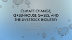 Climate Change, Greenhouse Gases, and the Livestock Industry