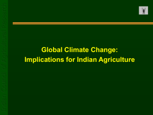 Modelling the interactions between climate change and rice