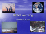 Global Warming - Walker Institute