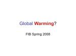 Global Warming?