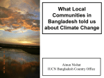 What Local Communities in Bangladesh told us about Climate Change