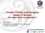 OBrien- Climate Change in Norway