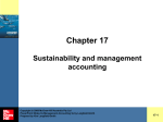 Management Accounting 5e PowerPoint Chapter 17