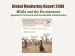 Global Monitoring Report 2008