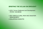 briefing on drought relief measures