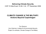 Copenhagen - 17 December - Institute for Environmental Security