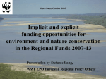 An Environmental Planning Manual for Regions in Europe