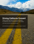 Driving California Forward Public Health and Societal Economic Benefits