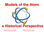 PowerPoint - Models of the Atom