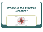 Where is the Electron Located?