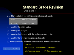 Topic 3&4 Atoms and the per.table