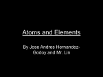 Atoms and Elements - Steven Lin`s Websites