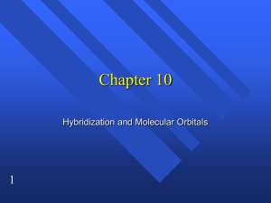 Hybridization and MO Theory PPT