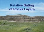 21.2: Relative Dating of Rocks