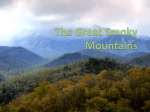 The Great Smoky Mountains - St.Mary's Parish Annapolis