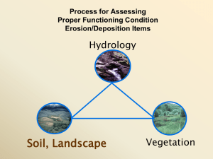 Erosion/Deposition Items - South Llano Watershed Alliance