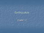 Ch. 11 Earthquakes