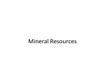 Earth Resources