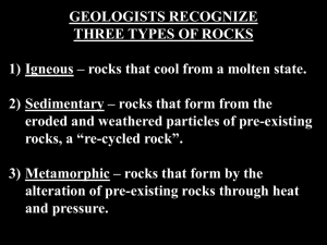 Igneous Rocks