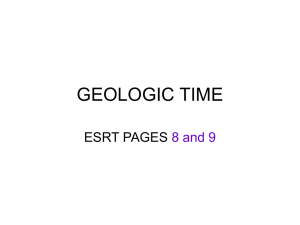 GEOLOGIC TIME