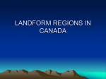 landform regions in canada