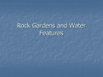 Rock Gardens and Water Features