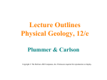 Powerpoint Presentation Physical Geology, 10/e